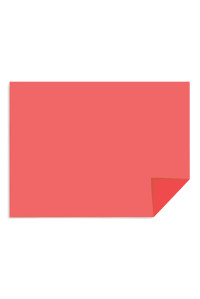 Картон цветной тонированный 200гр/кв.м 600мм х 840мм красный (Ватман), 97005