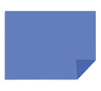 Картон цветной тонированный 200гр/кв.м 600мм х 840мм синий (Ватман), 97006