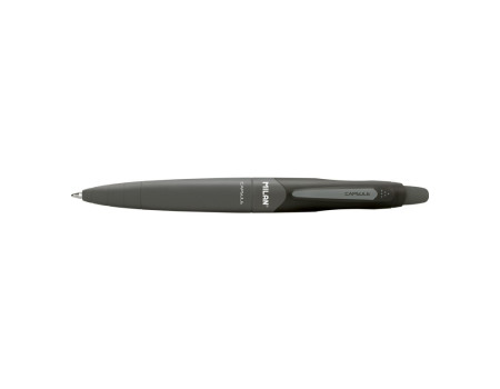 Ручка шариковая автоматическая чёрная CAPSULE , MILAN