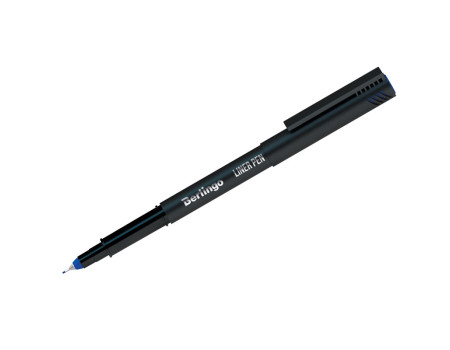 Ручка капиллярная Berlingo синяя, 0,4мм	