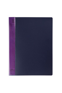 Папка с 20 вкладышами Durable "DuraLook Color", 17мм, 700мкм, антрацит-фиолетовая, RU2422-12