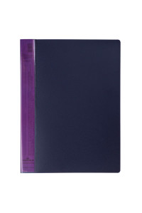 Папка с 40 вкладышами Durable "DuraLook Color", 25мм, 700мкм, антрацит-фиолетовая, RU2424-12