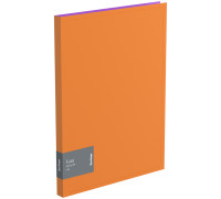 Папка c пружинным скоросшивателем Berlingo "Fuze", 17мм, 600мкм, оранжевая, AHp_00316