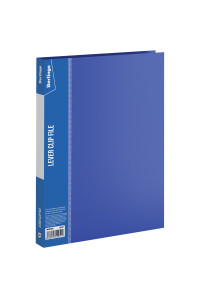 Папка с зажимом Berlingo "Standard", 17мм, 700мкм, синяя, MM2340