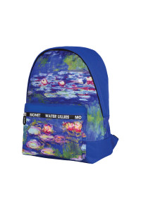 Рюкзак Berlingo Art "Водяные лилии" 40*29*16 см, 1 отделение, 1 карман, уплотненная спинка, RU05714