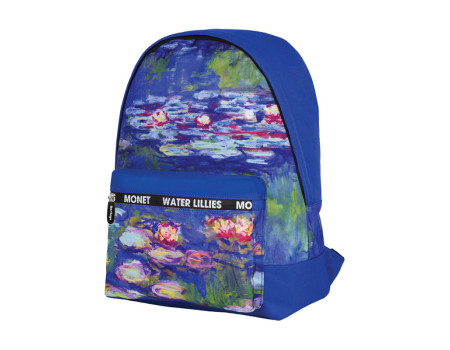 Рюкзак Berlingo Art "Водяные лилии" 40*29*16 см, 1 отделение, 1 карман, уплотненная спинка