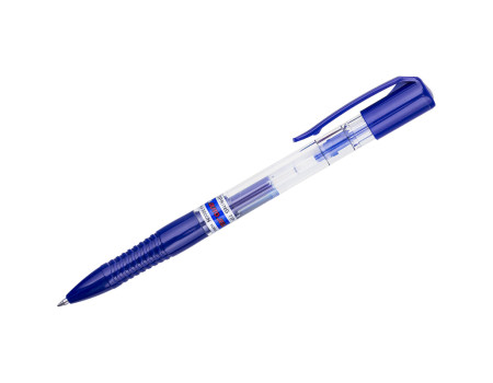 Ручка гелевая автоматическая Crown "Auto Jell" синяя, 0,7мм