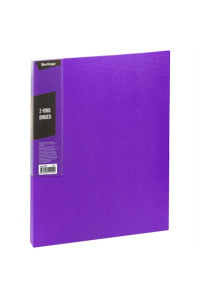 Папка на 2 кольцах Berlingo "Color Zone", 35мм, 600мкм, фиолетовая, ABp_23607