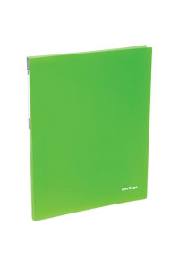 Папка c пружинным скоросшивателем Berlingo "Neon", 17мм, 700мкм, неоновая зелёная, AHp_00802