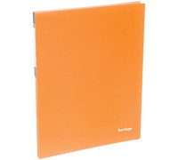 Папка c пружинным скоросшивателем Berlingo "Neon", 17мм, 700мкм, неоновая оранжевая, AHp_00804