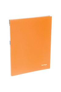 Папка c пружинным скоросшивателем Berlingo "Neon", 17мм, 700мкм, неоновая оранжевая, AHp_00804