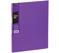 Папка с 40 вкладышами Berlingo "Color Zone", 21мм, 600мкм, фиолетовая, AVp_40607