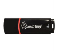 Память Smart Buy "Crown"   8GB, USB 2.0 Flash Drive, чёрный, SB8GBCRW-K