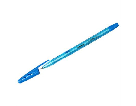 Ручка шариковая Berlingo "Tribase Sky", светло-синяя, 0,7мм
