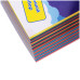 Цветная бумага офсетная А4, Мульти-Пульти, двустор., 64л., 16цв., на склейке, "Енот в космосе"