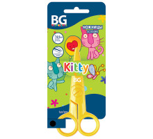 Ножницы детские BG "Kitty", 12,5см, европодвес, ND125P 6710