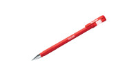 Ручка гелевая Berlingo "Velvet" красная, 0,5мм, прорезиненный корпус, CGp_50127