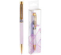 Ручка шариковая автоматическая MESHU "Lilac sand" синяя, 1,0мм, MS_94123