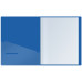 Папка с 30 вкладышами Berlingo "Soft Touch", 17мм, 700мкм, синяя, с внутр. карманом
