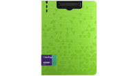 Папка-планшет с зажимом Berlingo "Neon" А4, пластик (полифом), 1800мкм, зелёный неон, PPf_93302