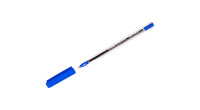 Ручка шариковая Schneider "Tops 505 M" синяя, 1,0мм, прозрачный корпус,150603