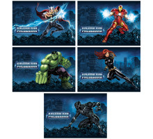 Альбом для рисования 20л., А4, на скрепке Hatber "Marvel. Мстители", 20А4В_20302