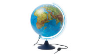 Глобус физико-политический Globen, 32см, с подсветкой на круглой подставке, Ке013200228