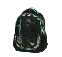 Рюкзак Först F-Trend "Neon military" 40*29*18см, 2 отделения, 3 кармана, эргономичная спинка, FT-RM-070103