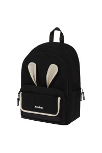 Рюкзак Berlingo Cool "Bunny black" 41*29*11 см, 2 отделения, 4 кармана, уплотненная спинка, RU09170