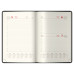 Ежедневник датированный 2024г., А5, 184л., кожзам, Berlingo "Vivella Prestige",, чёрный