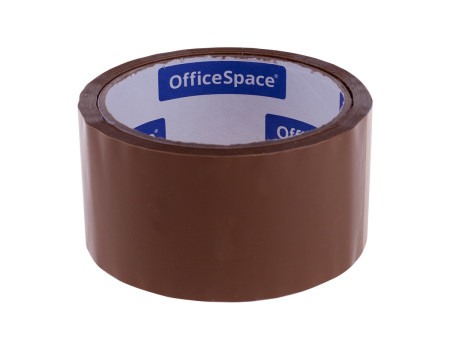 Клейкая лента упаковочная OfficeSpace, 48мм*40м, 38мкм, темная, ШК