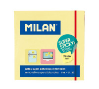 Бумага для заметок 76*76 Жёлтые, MILAN,  417190