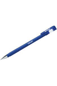 Ручка гелевая "Velvet"синяя, 0,5мм, Berlingo прорез. корпус, CGp_50126
