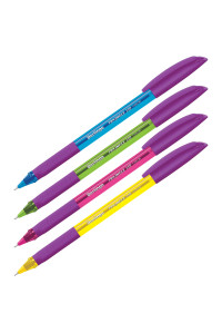 Ручка шариковая Berlingo "Triangle 110 Color" синяя, 0,7мм, CBp_07115