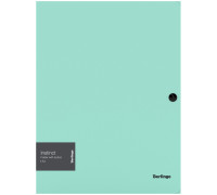 Папка на кнопке Berlingo "Instinct" А4, 600мкм, мятный, ANp_03520