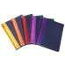Папка с 20 вкладышами Durable "DuraLook Color", 17мм, 700мкм, антрацит-красная