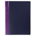 Папка с 40 вкладышами Durable "DuraLook Color", 25мм, 700мкм, антрацит-фиолетовая