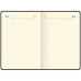 Ежедневник недатир. A5, 160л., кожзам, Berlingo "Silver Pristine", серебр. срез, коричневый
