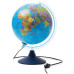 Глобус "День и ночь" с двойной картой - политической и звёздного неба Globen, 25см, интерактивный, с подсветкой от сети + очки виртуальной реальности