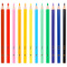 Карандаши цветные BG "Jumbo", 12цв., трёхгранные, 5,0мм, европодвес