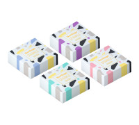 Ластик Berlingo "Sparkle", прямоугольный, цвета ассорти, 34*34*12мм, BLc_00500