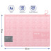 Папка-конверт на молнии Berlingo "Starlight S", 200мкм, розовая, с рисунком