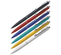 Ручка шариковая автоматическая Schneider "K15" синяя, корпус ассорти, 1,0мм, ш/к , 130800