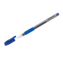 Ручка гелевая OfficeSpace "TC-Grip" синяя, 0,5мм, грип, 260062