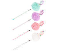 Ручка шариковая MESHU "Candy Unicorn" синяя, 0,7мм, корпус ассорти, MS_65770