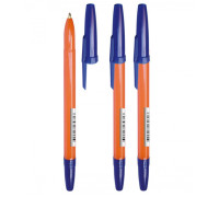 Ручка шариковая Стамм "Оптима Orange" синяя, 1мм, РО11