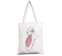 Сумка-шоппер Арт и Дизайн "Lady's bag", 35*42см., белая, шелкография, 432.059