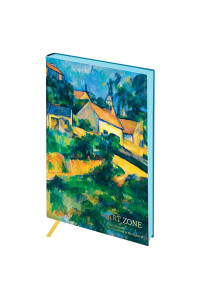 Записная книжка А5 80л. ЛАЙТ, кожзам, Greenwich Line "Vision. Cezanne. Turning Road", NA5b_30786