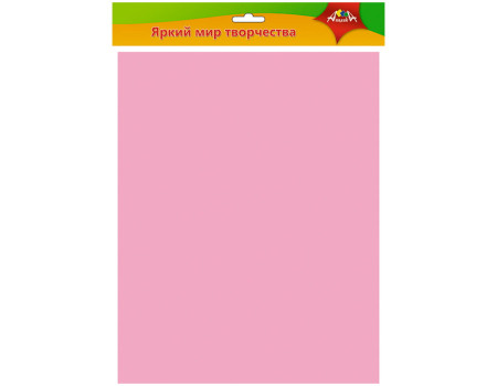 Фоамиран Апплика, 50*70см, розовый, 0,7мм