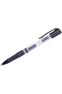 Ручка гелевая автоматическая Crown "Auto Jell" чёрная, 0,7мм, AJ-3000N